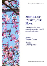 Mother of Christ, Our Hope SAB choral sheet music cover